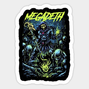 MEGADETH BAND MERCHANDISE Sticker